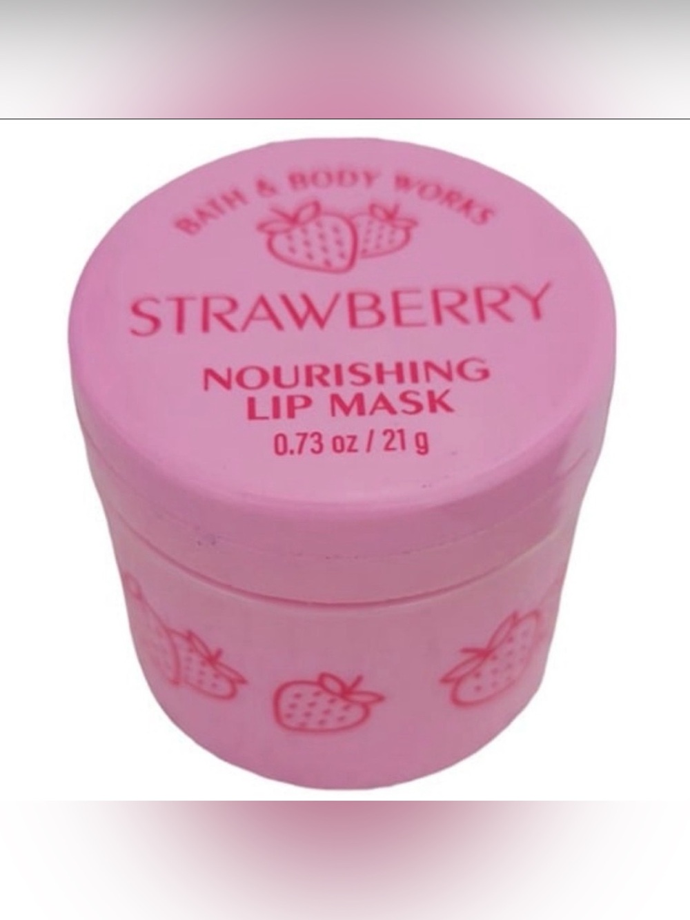 NEW: Bath & Body Works Strawberry Lip Care Mask #1